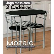 Jogo Mesa com 2 Cadeiras UB5762 Mozaic