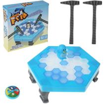 Jogo Mesa Quebra Gelo Pinguim Grande18x18 Brinquedo Infantil Jogo Mesa Quebra Gelo Pinguim Grande18x18 Brinquedo Infantil