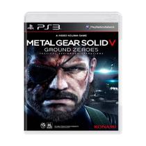 Jogo Metal Gear Solid V: Ground Zeroes - Ps3 - KONAMI
