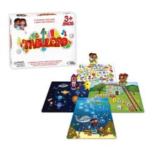 Jogo Meu Primeiro Tabuleiro Brinquedo Infantil Pedagógico Para Crianças +3 Anos