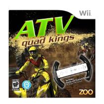 Jogo Mídia Física Atv Quad Kings com Racing Wheel Wii - Zoo