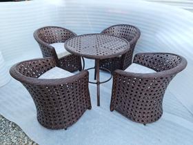 Jogo Minas 1 Mesa E 4 Cadeiras Área Externa Fibra Sintética Jogo Minas 1 Mesa E 4 Cadeiras Área Externa Fibra Sintética