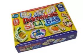 Jogo minhas primeiras sílabas 73 peças - Toia Brinquedos