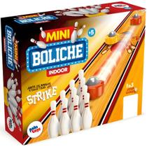 Jogo Mini Boliche Indoor Educativo p/ Até 3 Jogadores