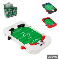 Jogo Mini Futebol Portátil com Lançador Color - Tudo em Caixa Jogo Mini Futebol Portátil com Lançador Color - Tudo em Caixa