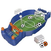 Jogo Mini Pebolim Arena Infantil Game Pinball Gol Azul