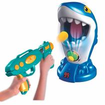 Jogo Mira Certa Super Desafio Tubarão com Lançador Zoop Toys ZP01159 Jogo Mira Certa Super Desafio Tubarão com Lançador Zoop Toys ZP01159