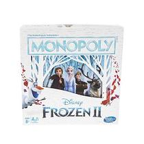 Jogo monopólio: Disney Frozen 2 Edição Jogo de Tabuleiro para Maiores de 8 anos ou mais