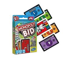 Jogo Monopoly Bid Copag Estratégia Família Cartas