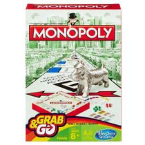 Jogo Monopoly Hasbro Grab e Go B1002