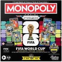 Jogo monopoly panini prizm fifa edition copa 2026 Jogo monopoly panini prizm fifa edition copa 2026