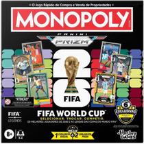 Jogo Monopoly Panini Prizm Fifa World Cup Hasbro G2633