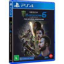 Jogo Monster Energy SuperCross 6 The Official Videogame PS4 Mídia Física - Playstation