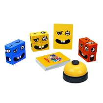 Jogo Monta Cara Cubos Caras Engraçadas Educativo Infantil