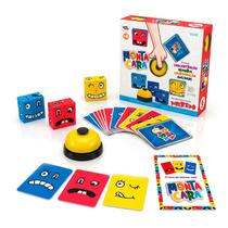 Jogo Monta Faces Brinquedo Com Campainha 36 Cartas E 12 Cubos Desafio Infantil Jogo Monta Faces Brinquedo Com Campainha 36 Cartas E 12 Cubos Desafio Infantil