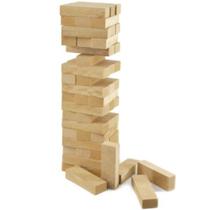 Jogo Monte a Torre 54 Peças de Madeira Caiu Perdeu Jogo Monte a Torre 54 Peças de Madeira Caiu Perdeu