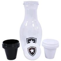 Jogo Moringa 1.1L E 2 Copos 125Ml De Plástico - Botafogo