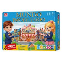 Jogo Mundo Imobiliário Júnior - Brincadeira de Criança Jogo Mundo Imobiliário Júnior - Brincadeira de Criança