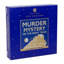 Jogo Murder Mystery Talking Tables reutilizável no trem