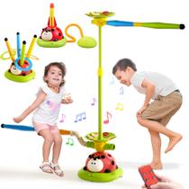Jogo Musical Jump Toys Powza 5 em 1 Toss Ring para crianças de 4 a 8 anos Jogo Musical Jump Toys Powza 5 em 1 Toss Ring para crianças de 4 a 8 anos