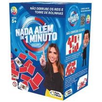 Jogo Nada Além de 1 Minuto Não Derrube os Reis Torre de Bolinhas SBT Pais e Filhos