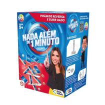 Jogo Nada Além de 1 Minuto Pirâmide Reversa e Subir Dado Pais e Filhos