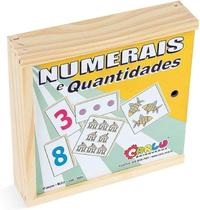 Jogo Numerais e Quantidades - 30 Peças