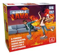 Jogo O Chão É Lava Brinquedo 4+ Anos Brincadeira De Criança