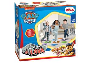 Jogo O Chão é Lava Patrulha Canina Brinquedo Menino e Menina Elka e Revista de Colorir Presente Dia das Crianças Jogo O Chão é Lava Patrulha Canina Brinquedo Menino e Menina Elka e Revista de Colorir Presente Dia das Crianças
