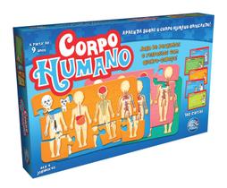Jogo O Corpo Humano 180 Cartas C/ Quebra Cabeças 2808 - Pais & Filhos