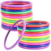 Jogo OBTANIM Ring Toss, 12 peças, anéis de plástico, 12 cm