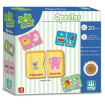 Jogo Opostos Be A Ba - 20 Peças - Nig Brinquedos Jogo Opostos Be A Ba - 20 Peças - Nig Brinquedos