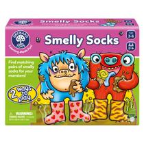 Jogo ORCHARD TOYS Moose Smelly Socks para crianças de 3 a 6 anos 2 a 4 jogadores