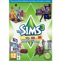 Jogo p/ pc the sims3 anos 70,80 e 90 coleção de objetos dvd original mídia física - Ea