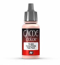 Jogo Paint Vallejo Color Pale Flesh 17 ml para miniaturas