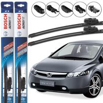 Jogo Palheta Chuva Bosch Multiclip Honda Civic 2007 A 2011 Jogo Palheta Chuva Bosch Multiclip Honda Civic 2007 A 2011