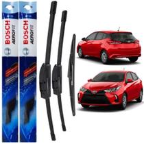 Jogo Palheta Yaris Hatch 2018 2019 2020 2021 2022 2023 2024 2025 Dianteira e Traseira Bosch Jogo Palheta Yaris Hatch 2018 2019 2020 2021 2022 2023 2024 2025 Dianteira e Traseira Bosch