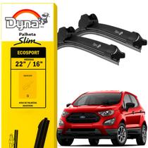 Jogo Palhetas Dianteiras Dyna Original EcoSport 2017 a 2021 para Limpador de Parabrisa Jogo Palhetas Dianteiras Dyna Original EcoSport 2017 a 2021 para Limpador de Parabrisa