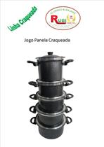 Jogo Panela Craqueada - RUBILAINE Jogo Panela Craqueada - RUBILAINE