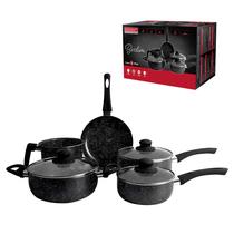 Jogo Panela Para Indução e Fogão Convencional Berlim 5pcs