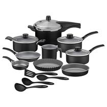 Jogo Panelas 13 Peças Tramontina Turim Com Frigideiras Antiaderentes E Panela Pressão Jogo Panelas 13 Peças Tramontina Turim Com Frigideiras Antiaderentes E Panela Pressão