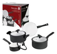 Jogo Panelas 4 Peças Hercules Serve No Fogão Indução Ou Gás