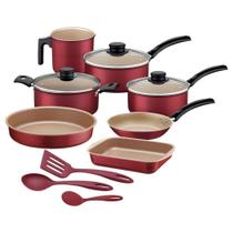 Jogo panelas alum 10pc turim ver - Tramontina