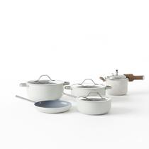 Jogo Panelas Antiaderente Revestimento Cerâmica e Panela de Pressão Berlin