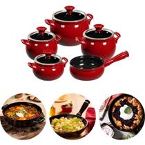 Jogo Panelas Cerâmica New Premie Joy 5 Pç Pomodoro Ceraflame Jogo Panelas Cerâmica New Premie Joy 5 Pç Pomodoro Ceraflame