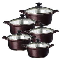 Jogo Panelas Cereja Alumínio Fundido Usinado Javali Aa16A24