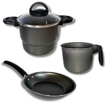 Jogo Panelas Cuscuzeiro 16 Frigideira N20 Caneco N14 Jogo Panelas Cuscuzeiro 16 Frigideira N20 Caneco N14