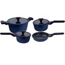 Jogo Panelas Hercules Marine Revestimento Ceramico Indução 4 Jogo Panelas Hercules Marine Revestimento Ceramico Indução 4