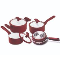 Jogo Panelas Hercules Revestimento Ceramico Indução 4 Peças Jogo Panelas Hercules Revestimento Ceramico Indução 4 Peças