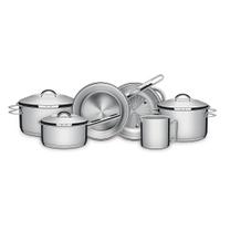 Jogo Panelas Solar Inox 6 Peças Fundo Triplo - Tramontina Jogo Panelas Solar Inox 6 Peças Fundo Triplo - Tramontina